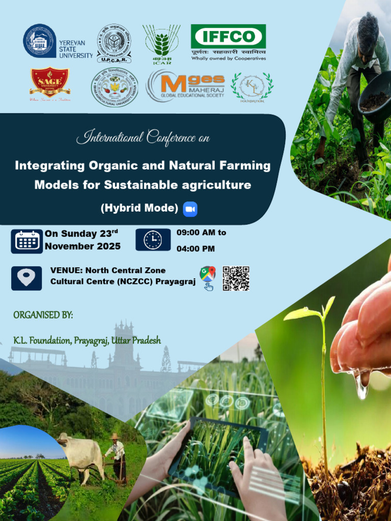 International Conference on Sustainable Agriculture | PDF | Sustainable ...