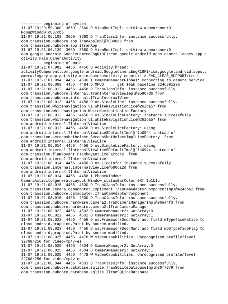 Log Cat 1762518067923 | PDF | Computing | Computer Engineering
