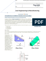 Solid Works Simulation - Mechanical Engineering