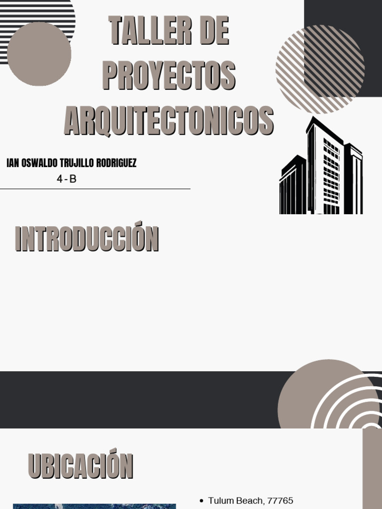 Taller de Proyectos Arquitectonicos | PDF