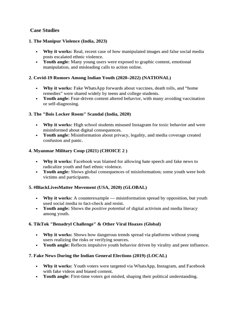 Case Studies | PDF