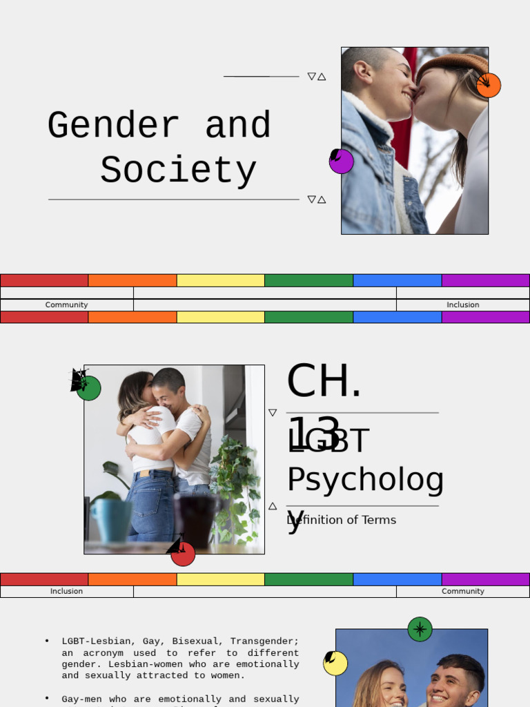 GenSoc CH. 13 15 | PDF | LGBTQIA+ Studies | Transgender