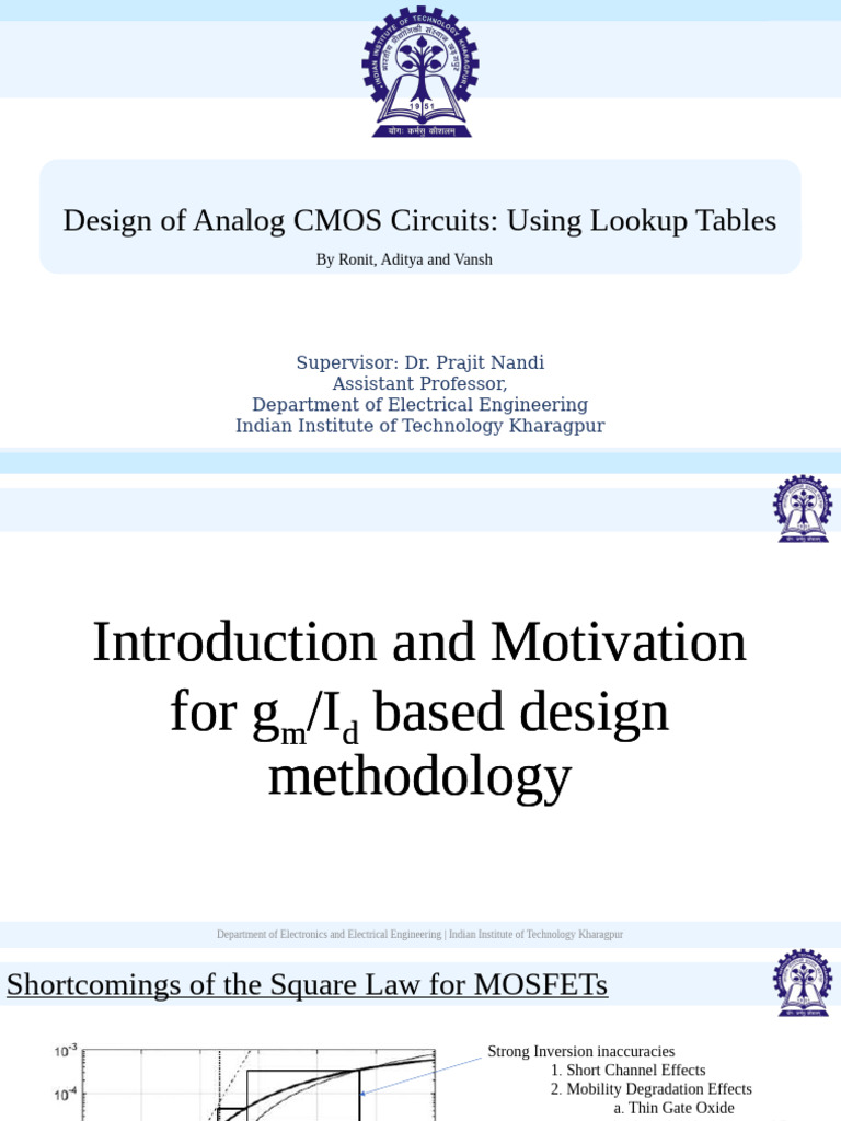 Analog CMOS Circuit Design Using Lookup Tables | PDF | Mosfet | Field ...
