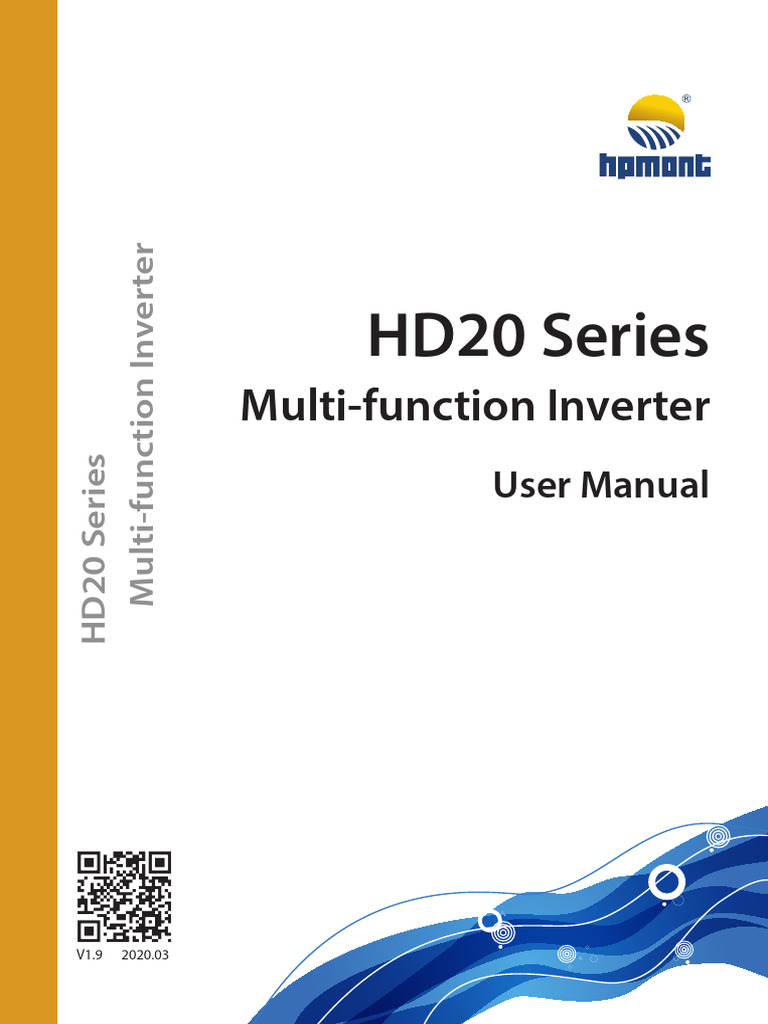 HD20 Multi-function Inverter Manual | PDF | Power Inverter | Power Supply