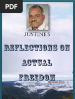 Download Justines Reflections on Actual Freedom by Justine SN95410536 doc pdf