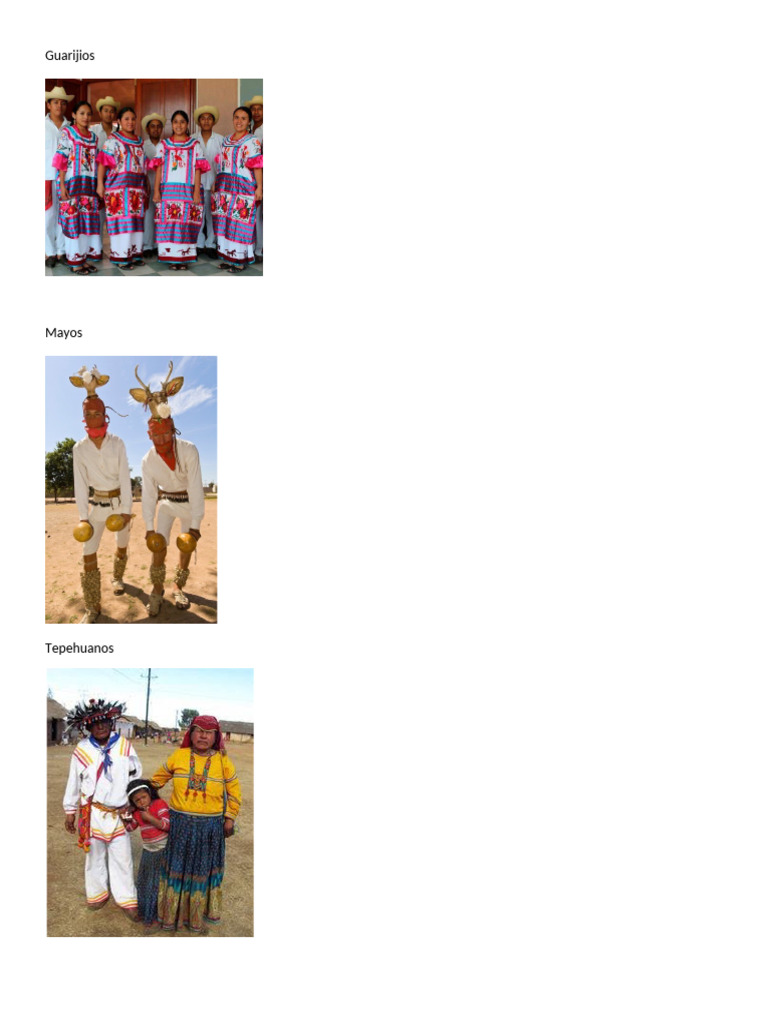 Guarijios | PDF