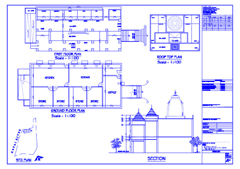 Mandir FINAL Plan | PDF