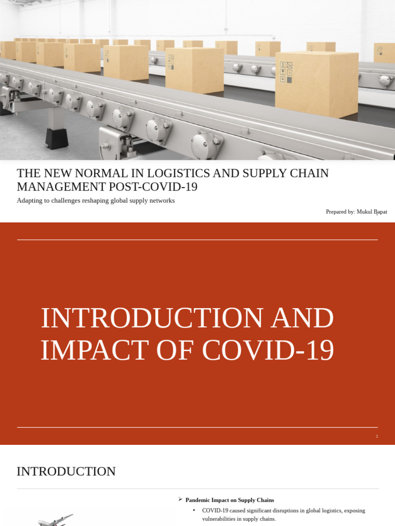 Post-COVID Supply Chain Adaptations | PDF | Supply Chain | Logistics