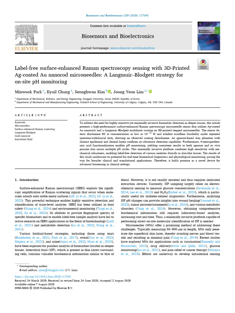 Label-Free Surface-Enhanced Raman Spectroscopy Sensing With 3D-Printed ...
