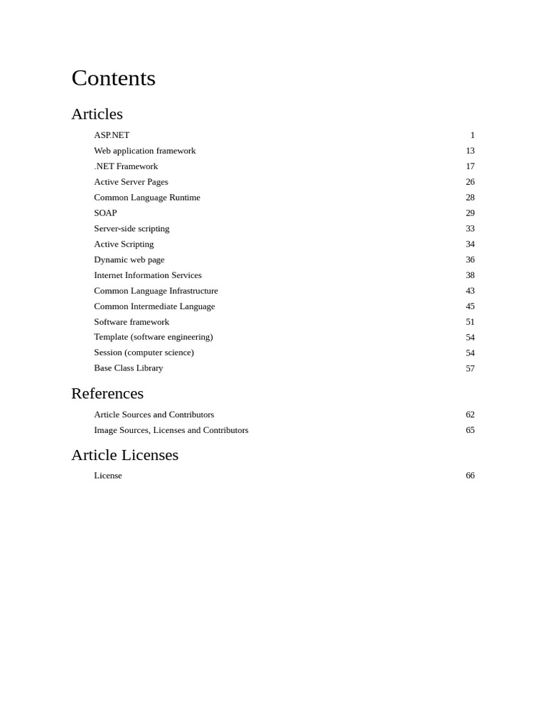 Overview of ASP.NET Framework | PDF | World Wide Web | Internet & Web