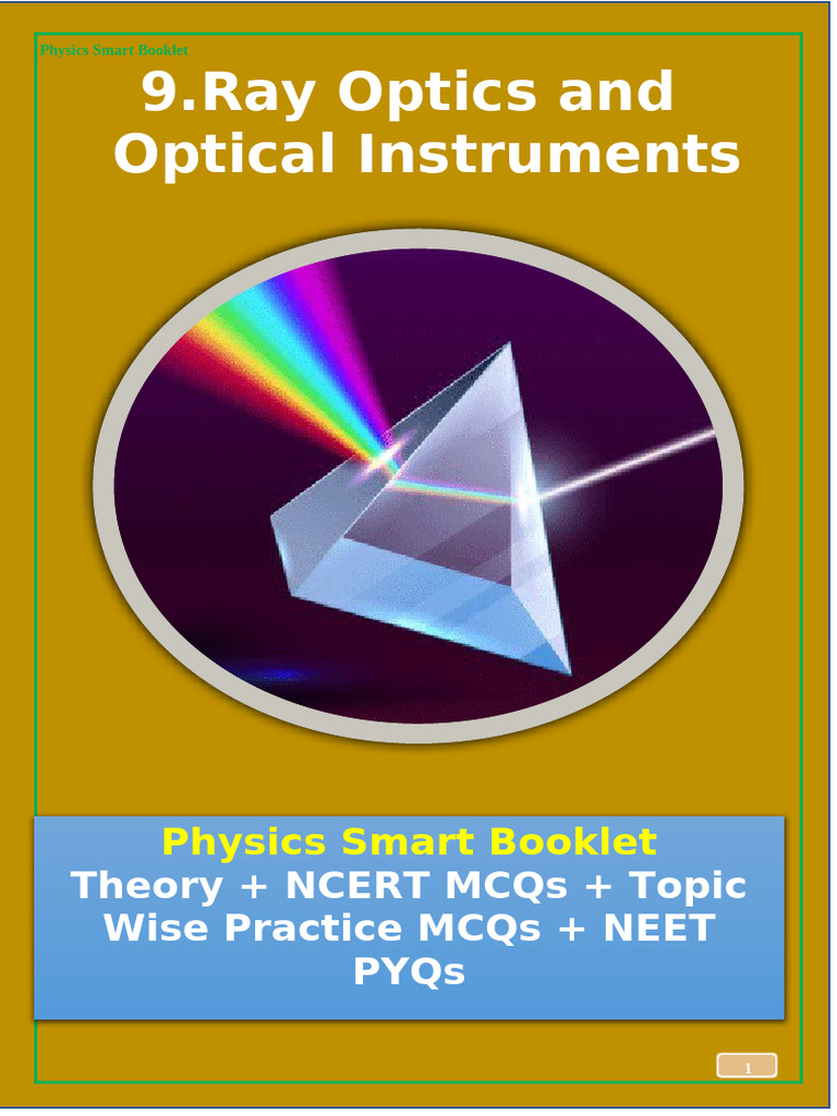 09.ray Optics-F | PDF | Rainbow | Scattering