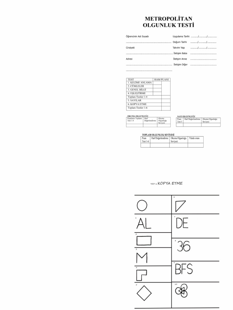 Metropolitan Form | PDF