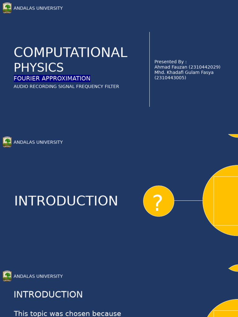 Final Project - Computational Physics - Group X | PDF