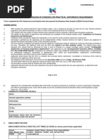 ACCA Approved Employer PER Form | PDF | Accounting | Accountant