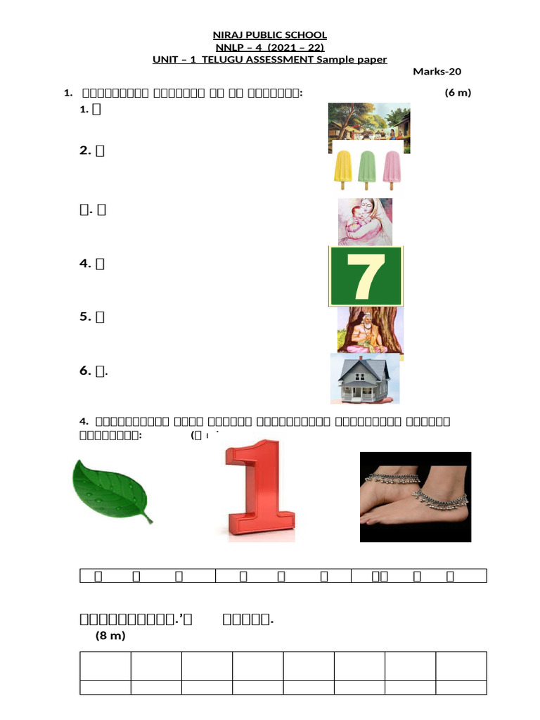 NNLP-4 Sample Paper | PDF