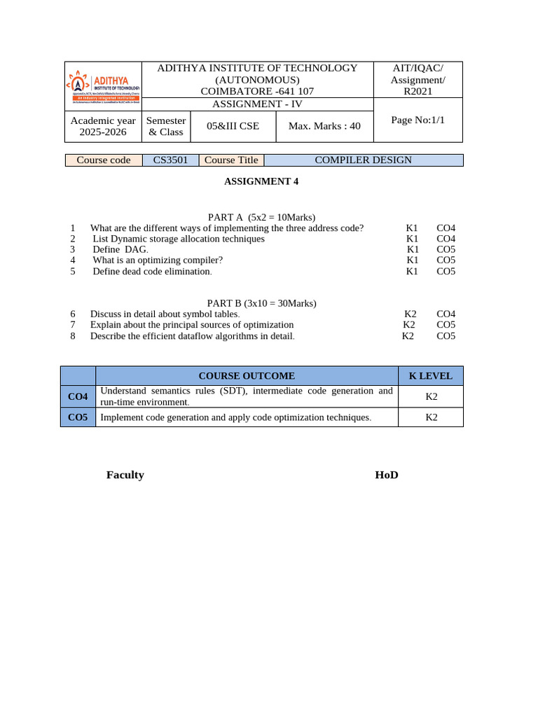 CD Assignment 4 | PDF