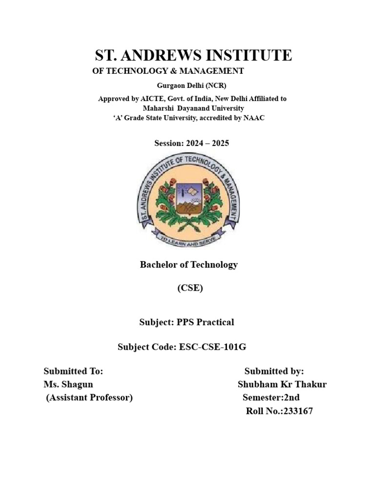 PPS Practical | PDF | Algorithms | Mathematics