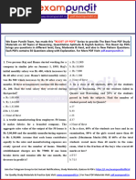 Top CAT Percentage Questions Explained | PDF | Alloy | Paper