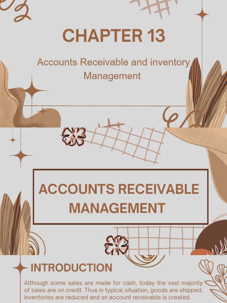 Accounts Receivable & Inventory Management | PDF | Finance & Money ...