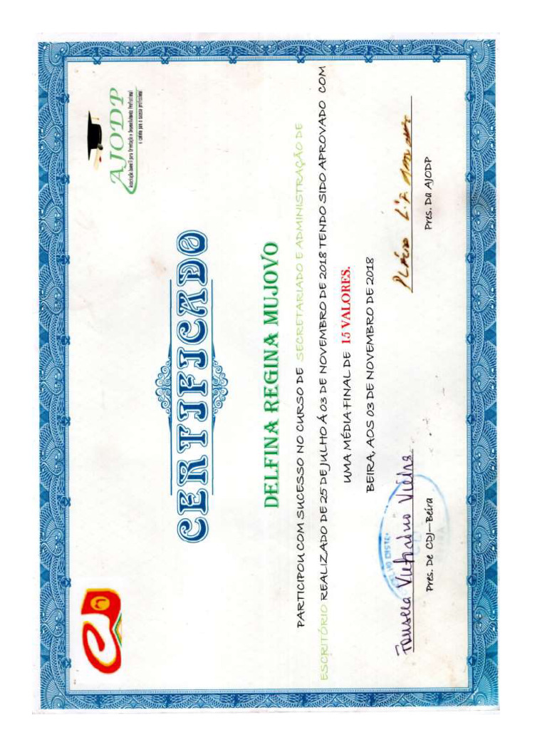 Certifica D | PDF