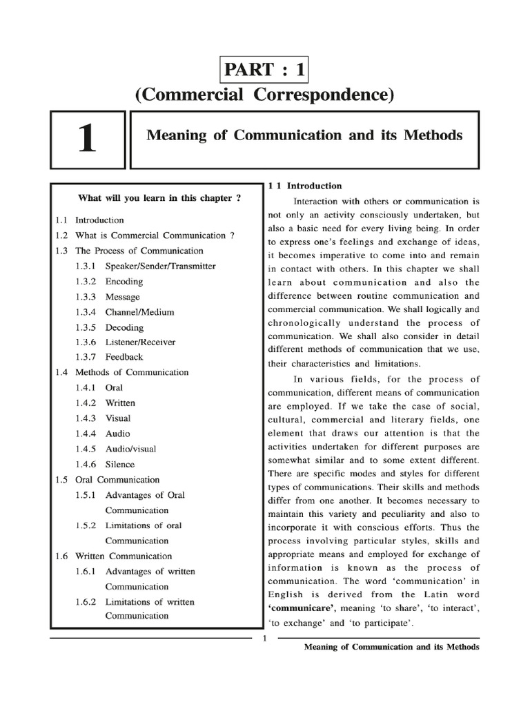 ch1 CC Class 11 | PDF