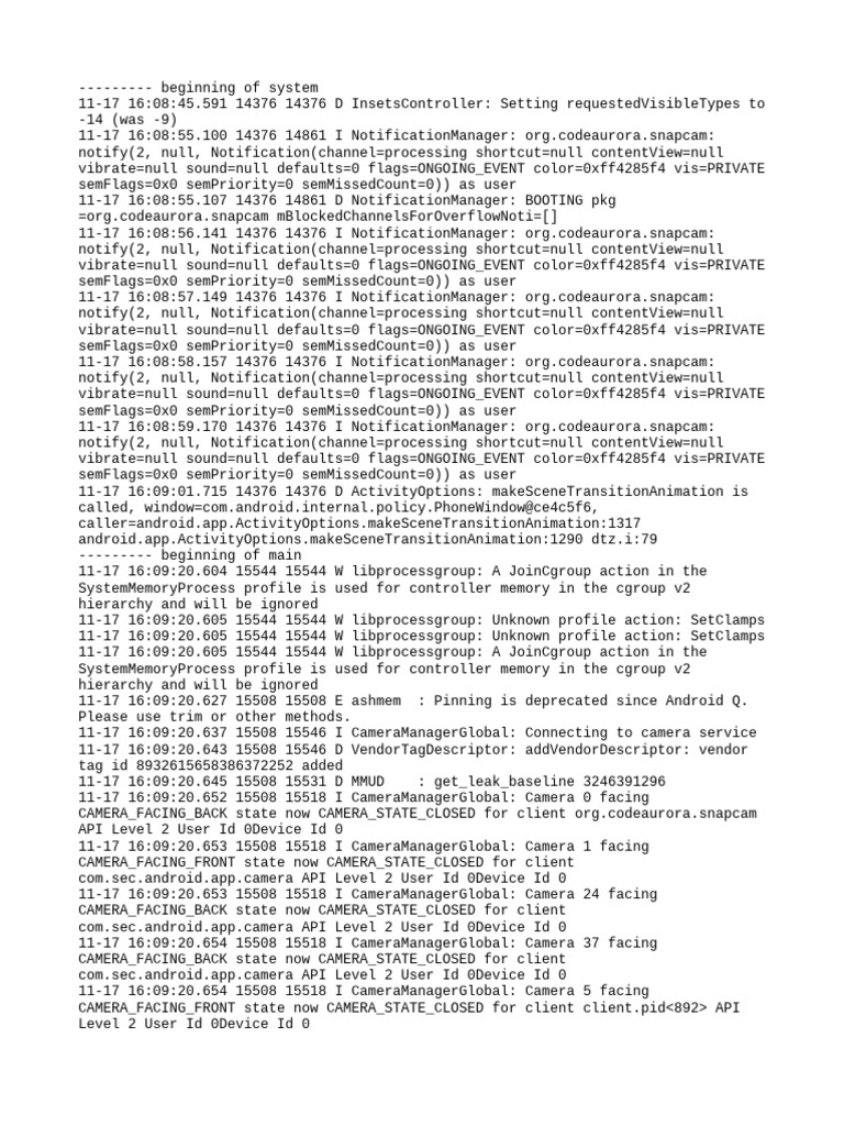 Log Cat 1763392160563 | PDF | Computer Programming | Software Engineering