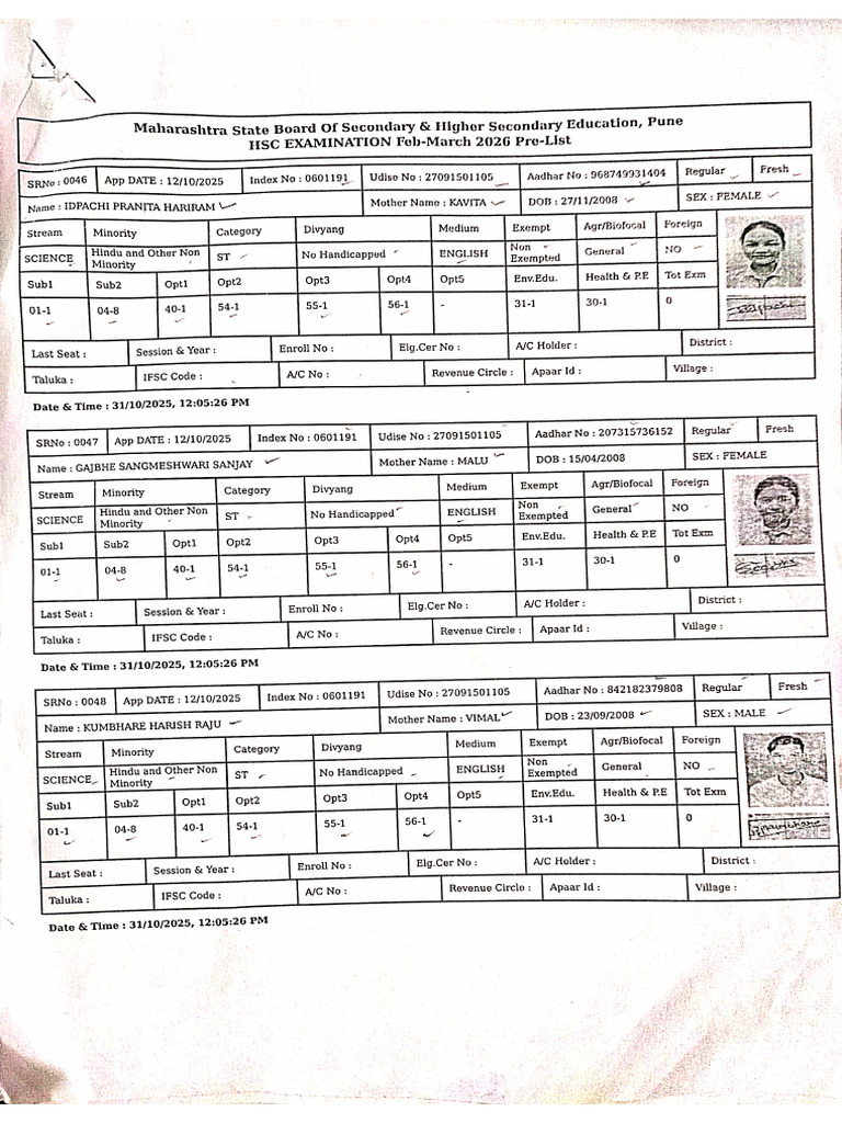 12 Board Form | PDF
