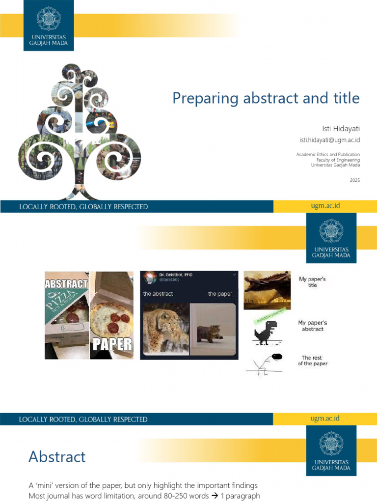Writing Effective Abstracts and Titles | PDF | Abstract (Summary)