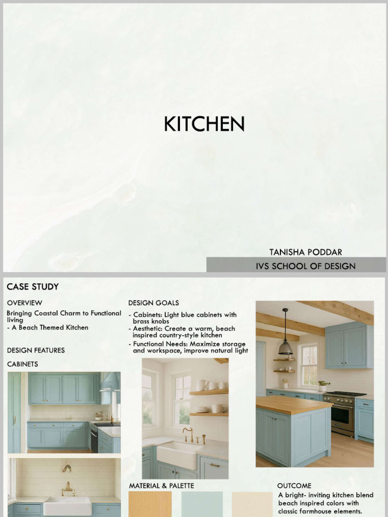 Coastal Farmhouse Kitchen Design Guide | PDF