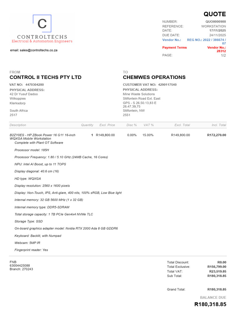PP Workstation Quo0000988 | PDF | Usb | Personal Computing