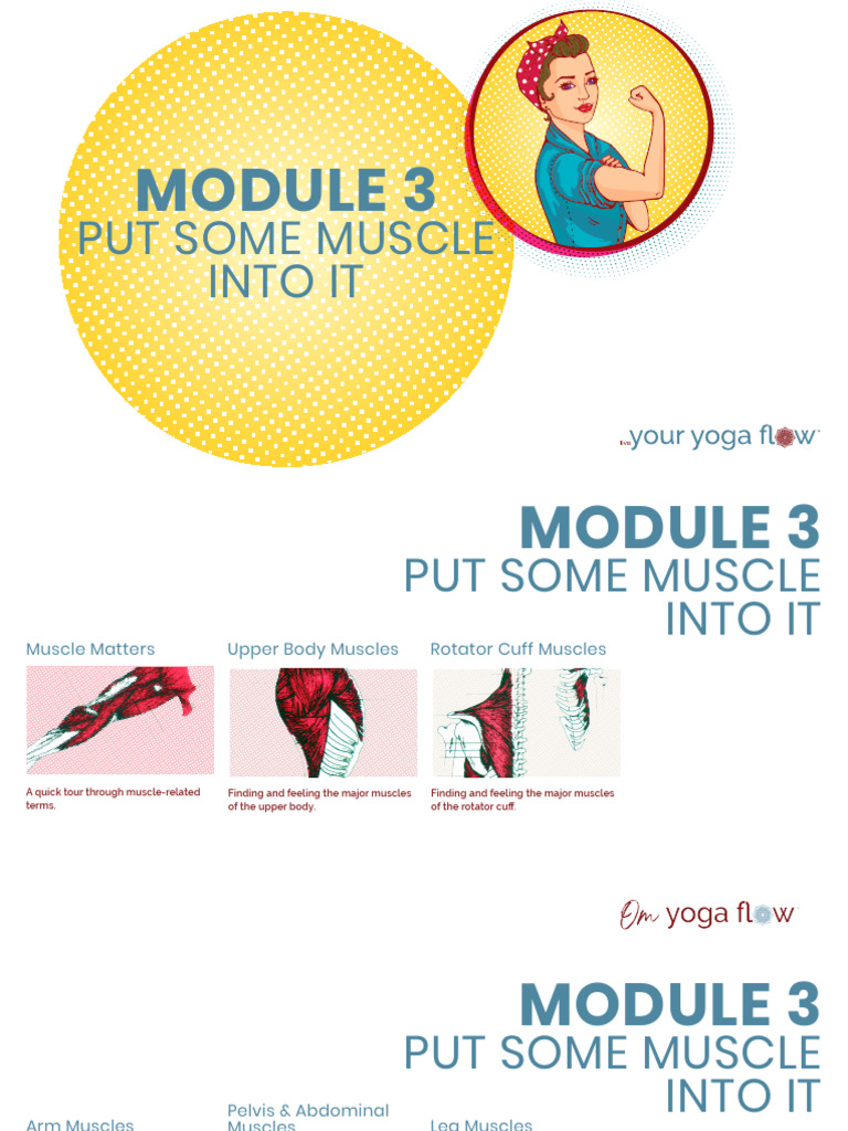 04+Udemy+200+Hour+Part+1+ +Anatomy+ +Put+Some+Muscle+Into+It+Slides | PDF