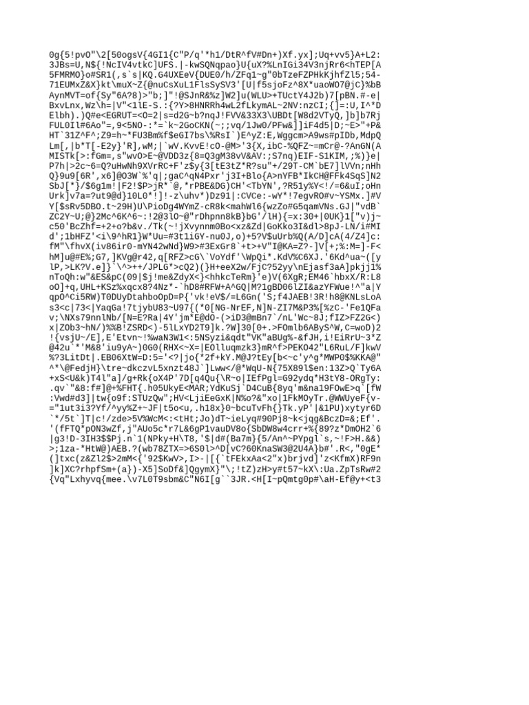 Encrypted Data Analysis Document | PDF