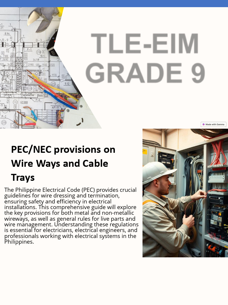 Quarter 3 Week 1 | PDF | Electrical Wiring | Wire