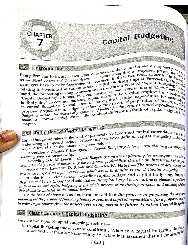 Capital Budgeting | PDF