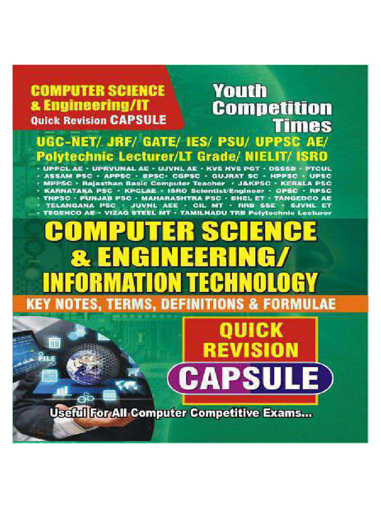Computer Science CAPSULE TGT PGT @ForKVSexam | PDF | Input/Output | Cpu ...
