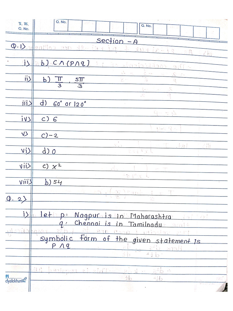 Maths 2024 Question Paper ? | PDF