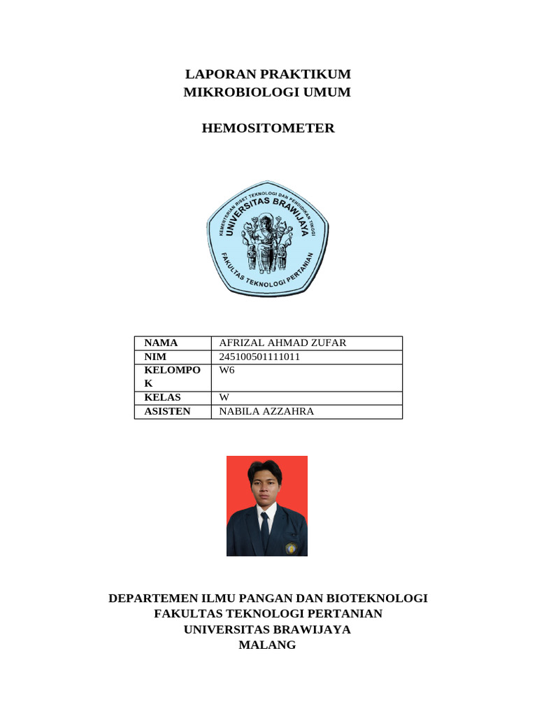 Teknik Enumerasi Sel dengan Hemositometer | PDF