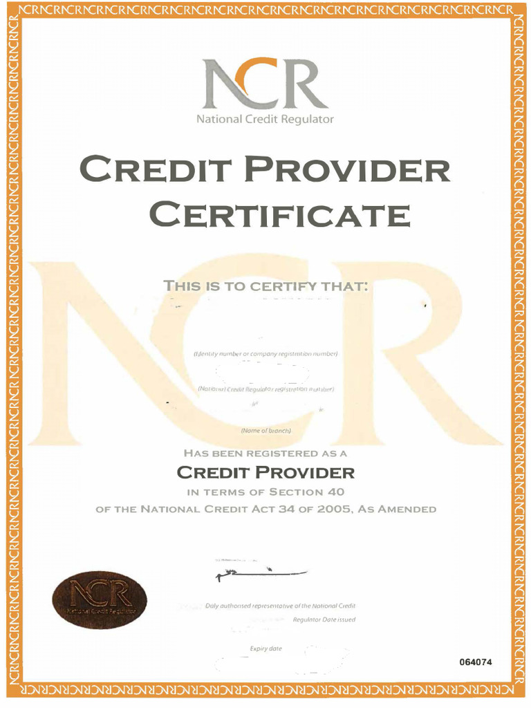 NCR Updated Form Wavtre | PDF