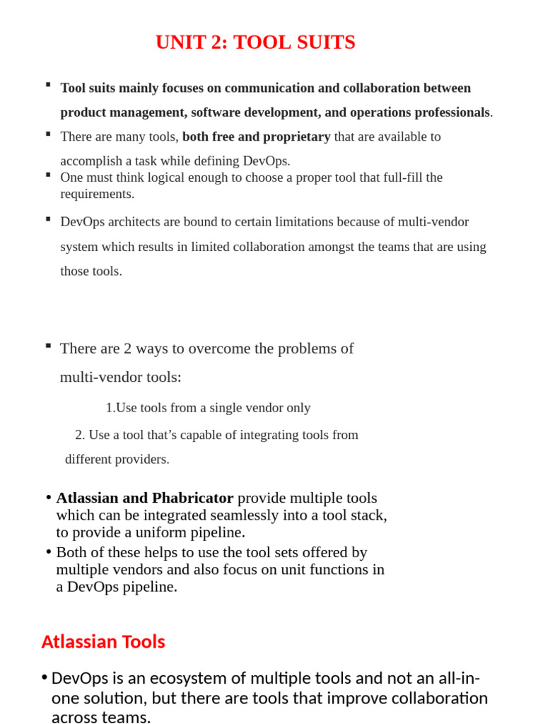Essential Atlassian Tools for DevOps | PDF | Agile Software Development ...