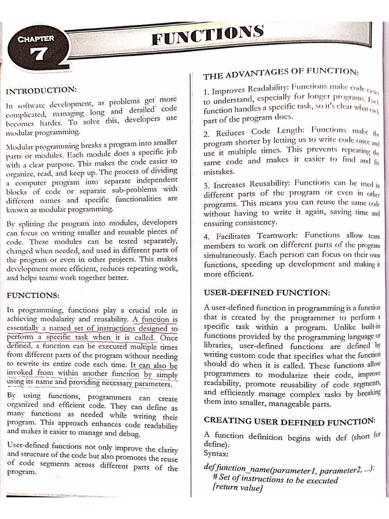 ch7 Notes | PDF