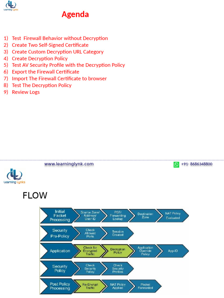 Firewall Decryption Policy Guide | PDF | Public Key Certificate ...