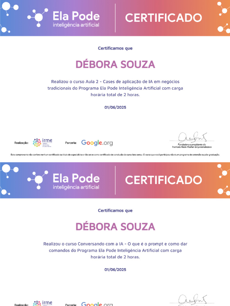 Certifica Dos | PDF