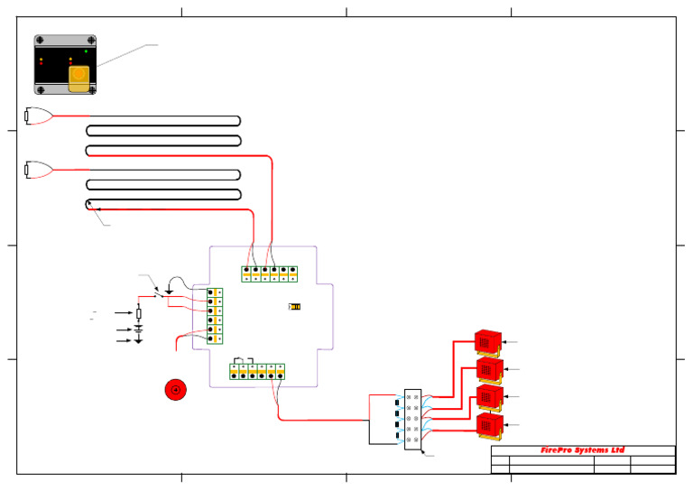 Engine Fire Protection Panel Guide | PDF | Components | Electrical Wiring
