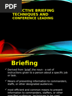 National Briefing Model for Police Ops | PDF | Career & Growth | Business