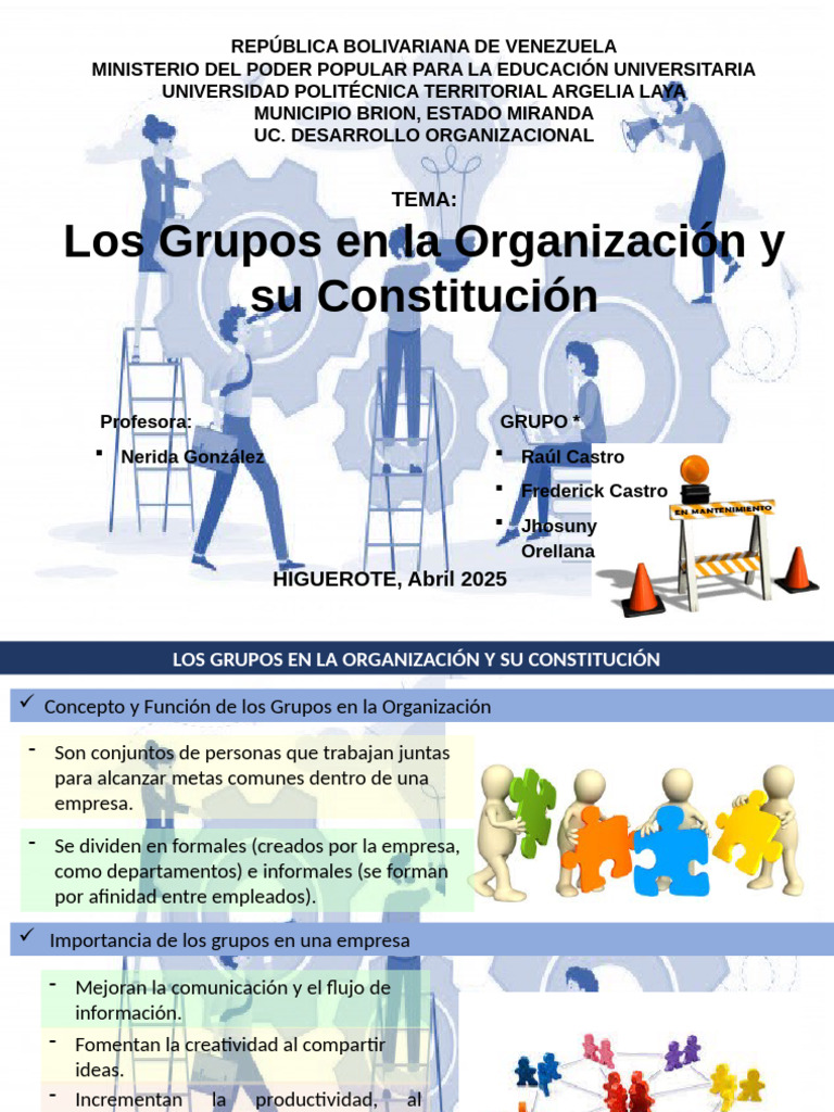 Los Grupos en Las Organizaciones | PDF | Business