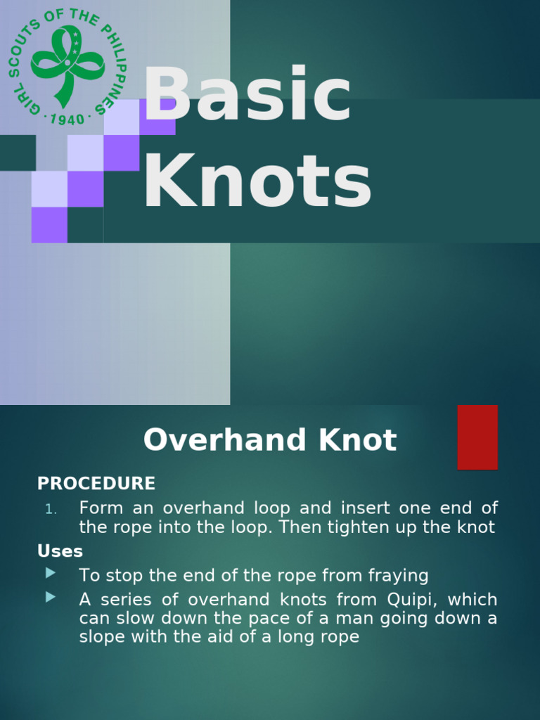 Essential Knot Techniques and Uses | PDF | Knot | Rope