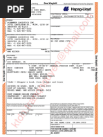 Shipping Instructions Template | PDF | Cargo | Transport