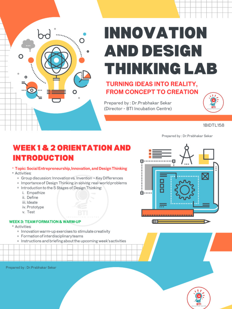 Idt PPT 1 | PDF | Design Thinking | Social Entrepreneurship