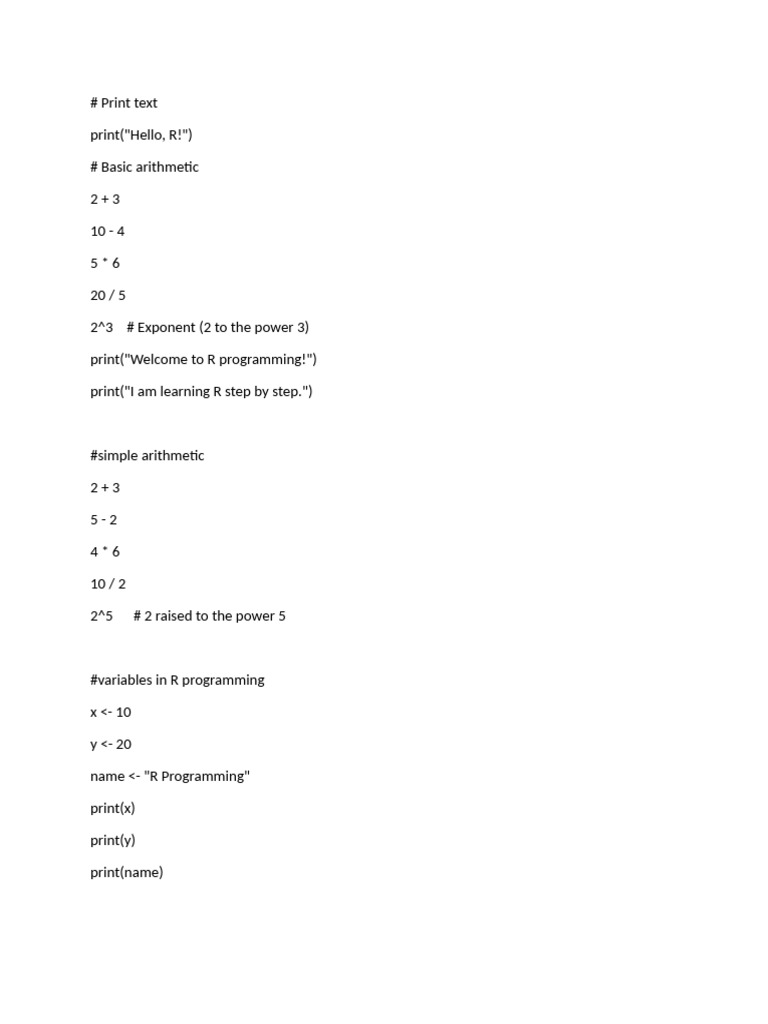 Class 1 | PDF