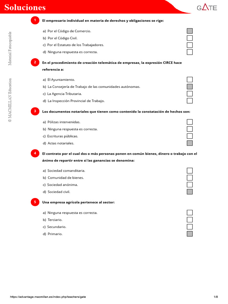 Derechos y obligaciones del empresario individual | PDF | Sociedad de ...